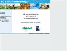 Tablet Screenshot of biotreibstoffe.agrarplus.at